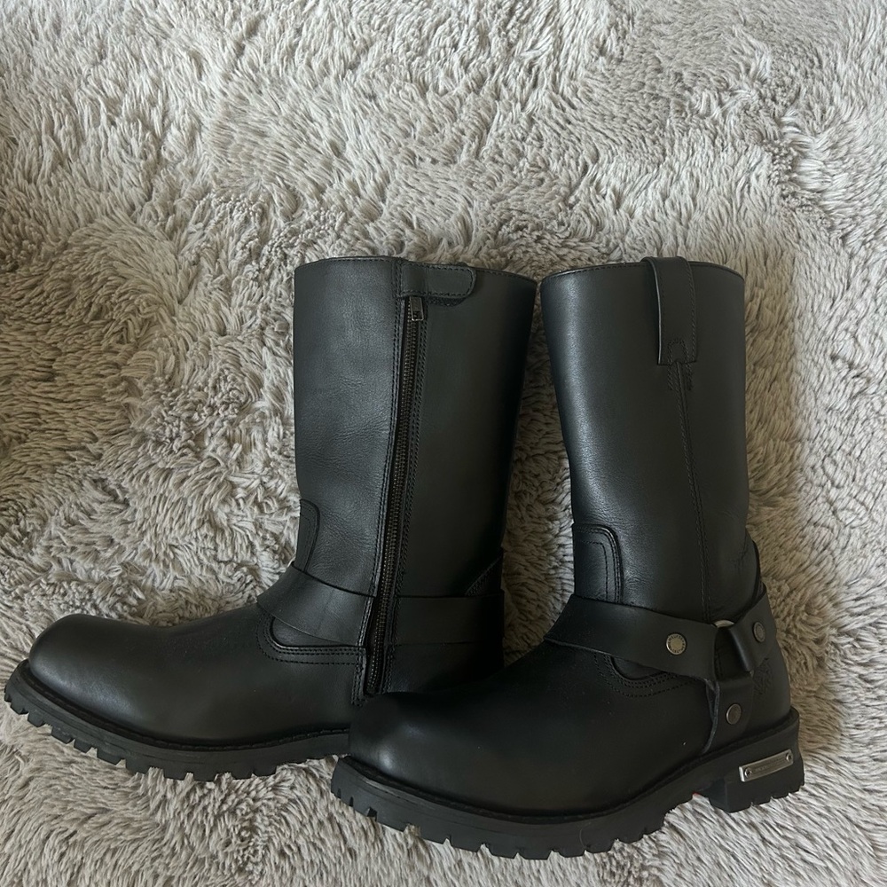 Black Leather Boots
